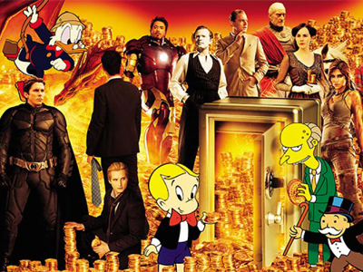 TOP4 Richest Fictional Characters According to Forbes